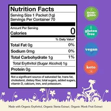 NuNaturals Organic Sweetener - Sugar-Free Plant-Based Delight