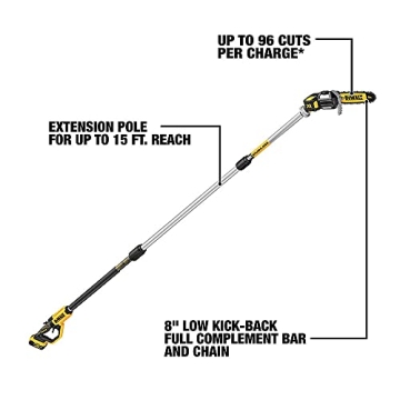 DEWALT 20V MAX XR Brushless Cordless Pole Saw