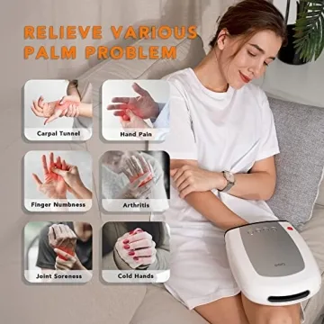 Breo iPalm520e Hand Massager with Heat & Compression