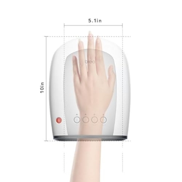 Breo iPalm520e Hand Massager with Heat & Compression