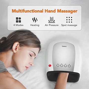 Breo iPalm520e Hand Massager with Heat & Compression