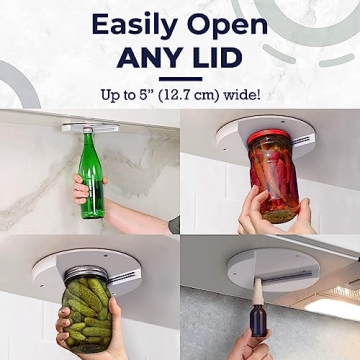 EZ Off Jar Opener - Ideal for Seniors with Weak Hands
