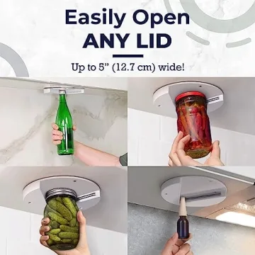 EZ Off Jar Opener - Ideal for Seniors with Weak Hands