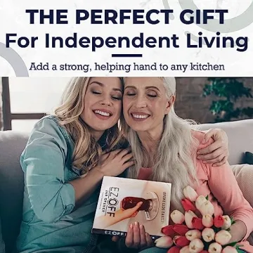 EZ Off Jar Opener - Ideal for Seniors with Weak Hands