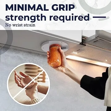 EZ Off Jar Opener - Ideal for Seniors with Weak Hands