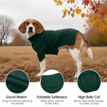 IECOii XXXL Dog Sweater for Large Dogs - Cozy & Stylish