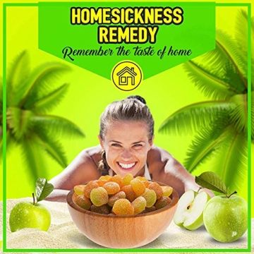 Sour Apple Gummies with Li Hing Mui from Hawaii | 2.5 oz