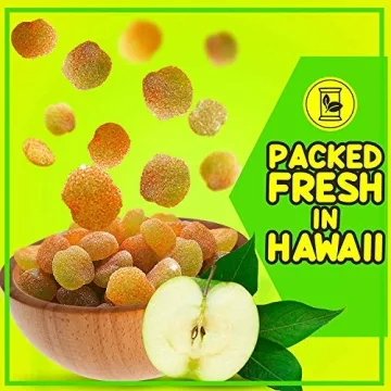 Sour Apple Gummies with Li Hing Mui from Hawaii | 2.5 oz