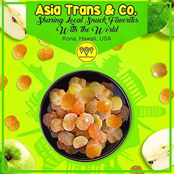 Sour Apple Gummies with Li Hing Mui from Hawaii | 2.5 oz