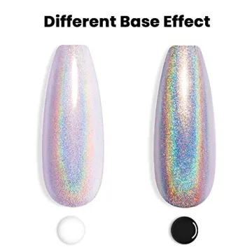 RARJSM Holographic Nail Polish Eco-Friendly Glittering Shine