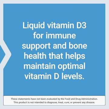 Life Extension Liquid Vitamin D3 (Mint), 50 mcg (2000 IU), Immune System Support, Bone Health, Whole-Body Health, Tasty Peppermint Flavor, Gluten Free, Non-GMO, 29.57 ml