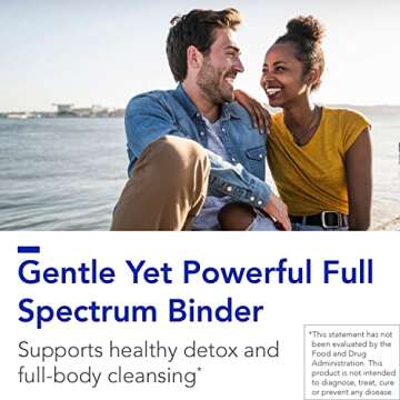 Biocidin G.I. Detox+ Gentle Binder - Activated Charcoal, Zeolite & Aloe for Digestive Health - Suppo...