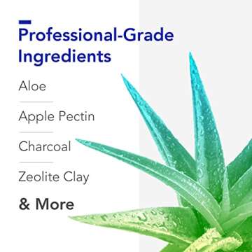 Biocidin G.I. Detox+ Gentle Binder - Activated Charcoal, Zeolite & Aloe for Digestive Health - Supports The Gut Cleanse Detox Process - May Reduce Bloating & Gas (60 Capsules)