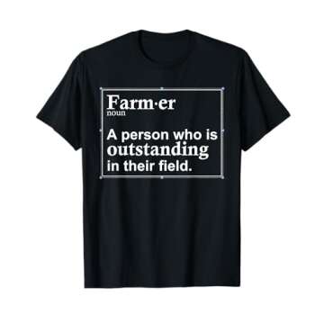 Funny Dairy Farmer Gift Local Farming Men Women Boys Girls T-Shirt