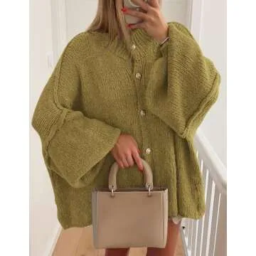 PRETTYGARDEN Women's Trendy Winter Cardigan Jacket