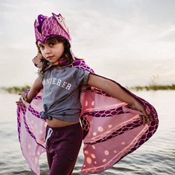 Pink Dragon Monster Costume Set Handmade for Kids