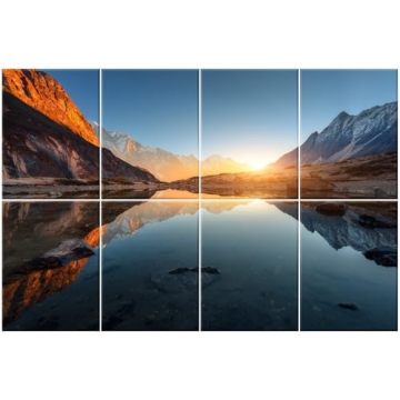 HIRESC 8 Pack Art Acoustic Panels Sound Proof Foam for Walls, 48X32 Inches Decorative Sound Absorbin...