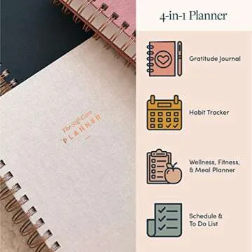 Self-Care Planner by Simple Self - 6 Month Wellness Planner
