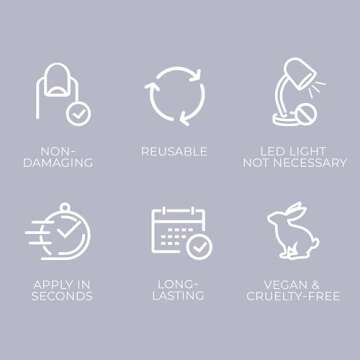 KISS Gel Fantasy Press-On Nails - Pure Love Light Pink