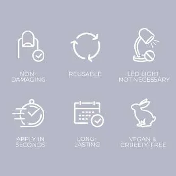 KISS Gel Fantasy Press-On Nails - Pure Love Light Pink