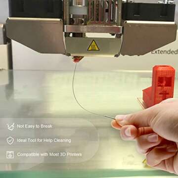 13-Piece 3D Printer Nozzle Cleaning Kit for Maintenance