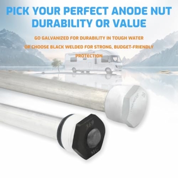 Oneness 369 Durable RV Water Heater Anode Rod - 2 Pack