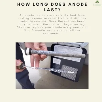 Oneness 369 Durable RV Water Heater Anode Rod - 2 Pack