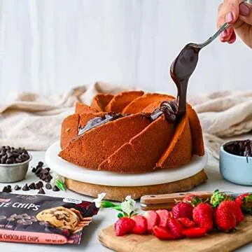 ChocZero's Dark Chocolate Chips - Sugar Free, Low Carb, Keto Friendly, Gluten Free - For Baking Keto Diet Cookies and Dessert (1 Bag)