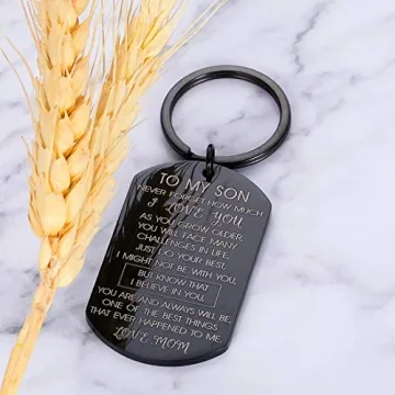 I Love You Keychain Gift for Boys - Perfect Present