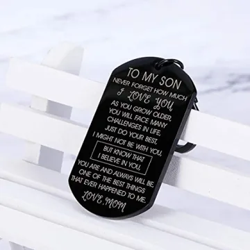 I Love You Keychain Gift for Boys - Perfect Present