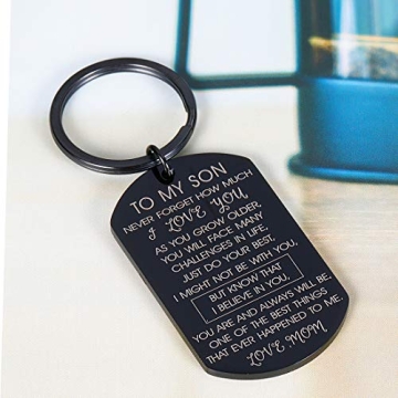 I Love You Keychain Gift for Boys - Perfect Present