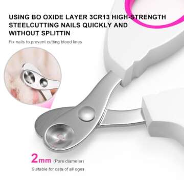 Cat Nail Clippers for Small Pets - Safe & Easy Trimmers