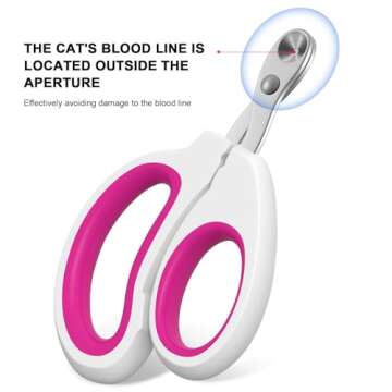 Cat Nail Clippers for Small Pets - Safe & Easy Trimmers