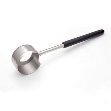 Coconut Opener Set for Young Coconut Opener Kit by FANATU – Premium Food Safe Stainless Steel Coconut Opener Tool & Hammer – Coconut Meat Remover & Straws & Brush & Silicone Mat - ALL IN ONE Carry Bag