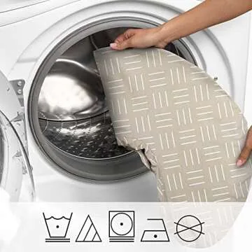 Boppy Organic Original Nursing Pillow, Sand Criss Cross, Ergonomic Nursing Essentials for Bottle and Breastfeeding, Firm Hypoallergenic Fiber Fill with 100% Organic Cotton Pillow Cover