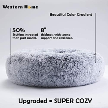 Comfortable Faux Fur Dog Bed for Small to Large Pets