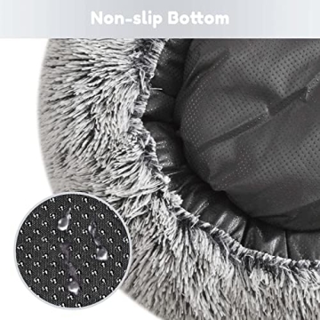 Comfortable Faux Fur Dog Bed for Small to Large Pets