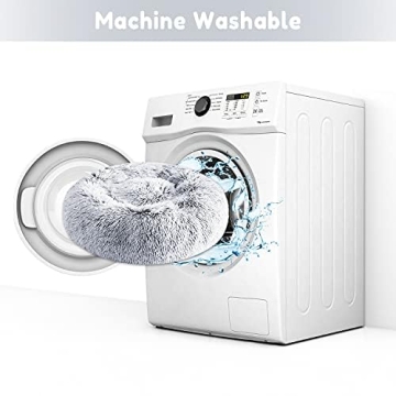 Comfortable Faux Fur Dog Bed for Small to Large Pets