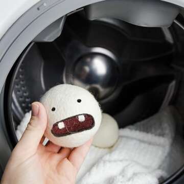Charming Woolbuddy Dryer Balls - Eco-Friendly Laundry Essentials