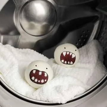 Charming Woolbuddy Dryer Balls - Eco-Friendly Laundry Essentials