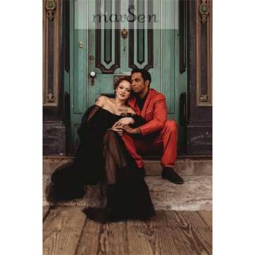 Ball Gown Olive Green Prom Dress Puffy Sleeve Tulle Formal Evening Gowns Sweetheart Wedding Dress Size 18