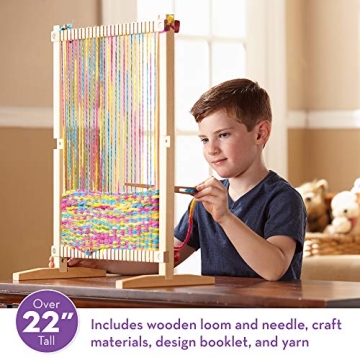 Melissa & Doug Extra-Large Weaving Loom for Creative Kids
