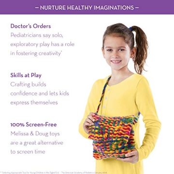 Melissa & Doug Extra-Large Weaving Loom for Creative Kids