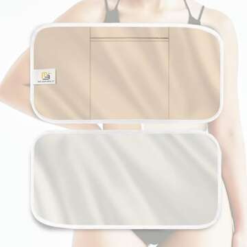 Organic Cotton Castor Oil Wrap for Detox & Wellness