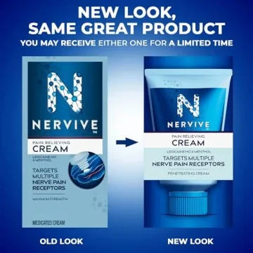 Nervive Pain Relieving Cream Lidocaine Menthol Fast Relief
