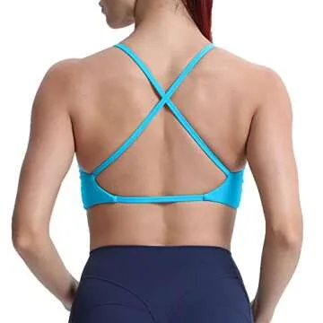 Aoxjox Women's Padded Sienna Sports Bra - Low Impact