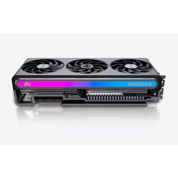 Sapphire 11322-01-40G Nitro+ AMD Radeon RX 7900 XTX Vapor-X Gaming Graphics Card with 24GB GDDR6, AMD RDNA 3