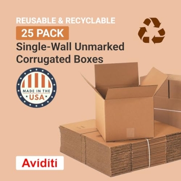 Durable AVIDITI Shipping Boxes for Easy Packing and Moving