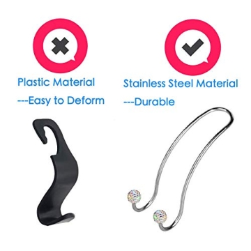 Stylish SAVORI Heavy-Duty Car Hooks for Organization
