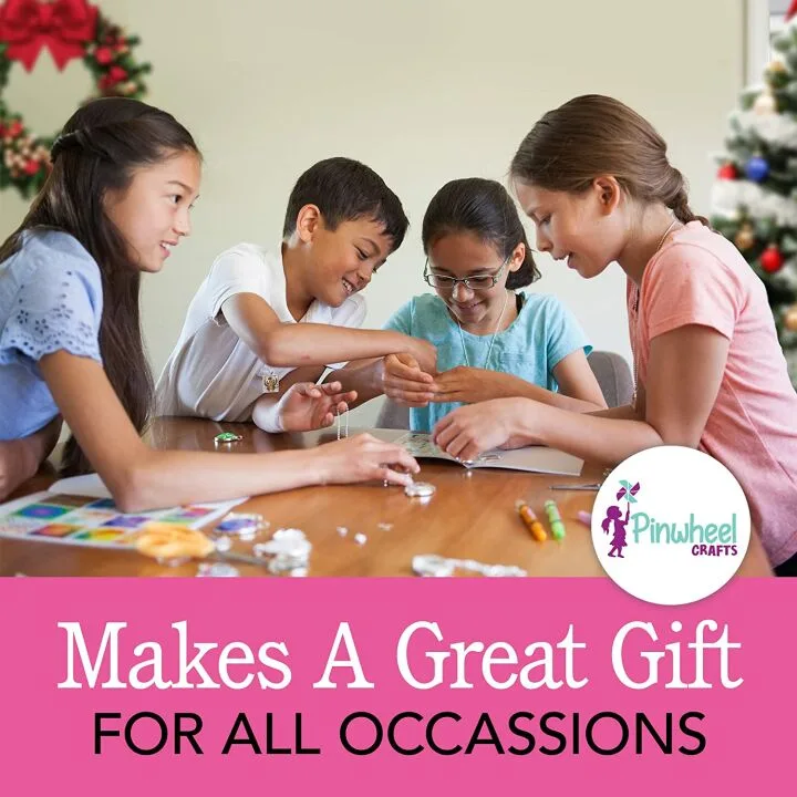 Jewelry Making Kit for Kids - DIY Glass Pendant Kit